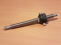 20170419 001706  Ecrou nylon-carbone avec insert M5 pour la fixationsur les leviers de commandes
