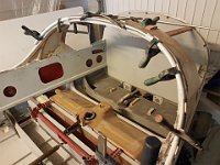 20171026 131759  Collage des manchonnages du tube aluminium pour les points d'attaches